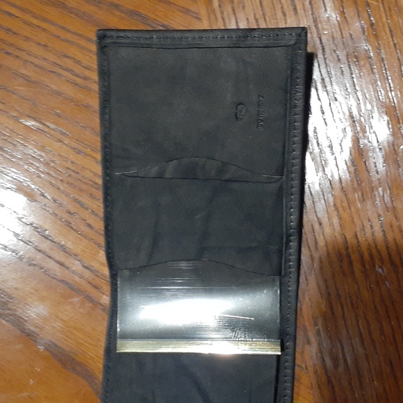 NIB Rico men's leather bi-fold wallet. Marbled Deer scene buck doe wildlife - Picture 4 of 8